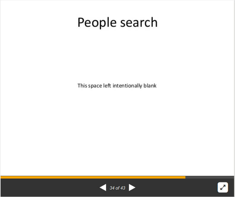 People-searching: Good sources are hard to find