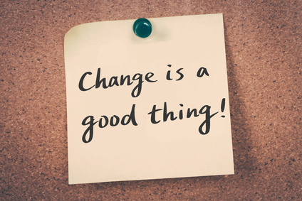 Change is a good thing!