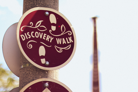 Discovery Walk sign