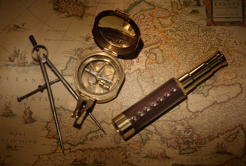 Compass and other navigation tools
